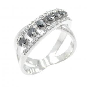 K18WG ダイヤモンド リング 0.34CT