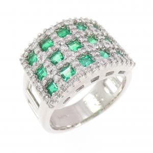 PT900 エメラルド リング 1.21CT