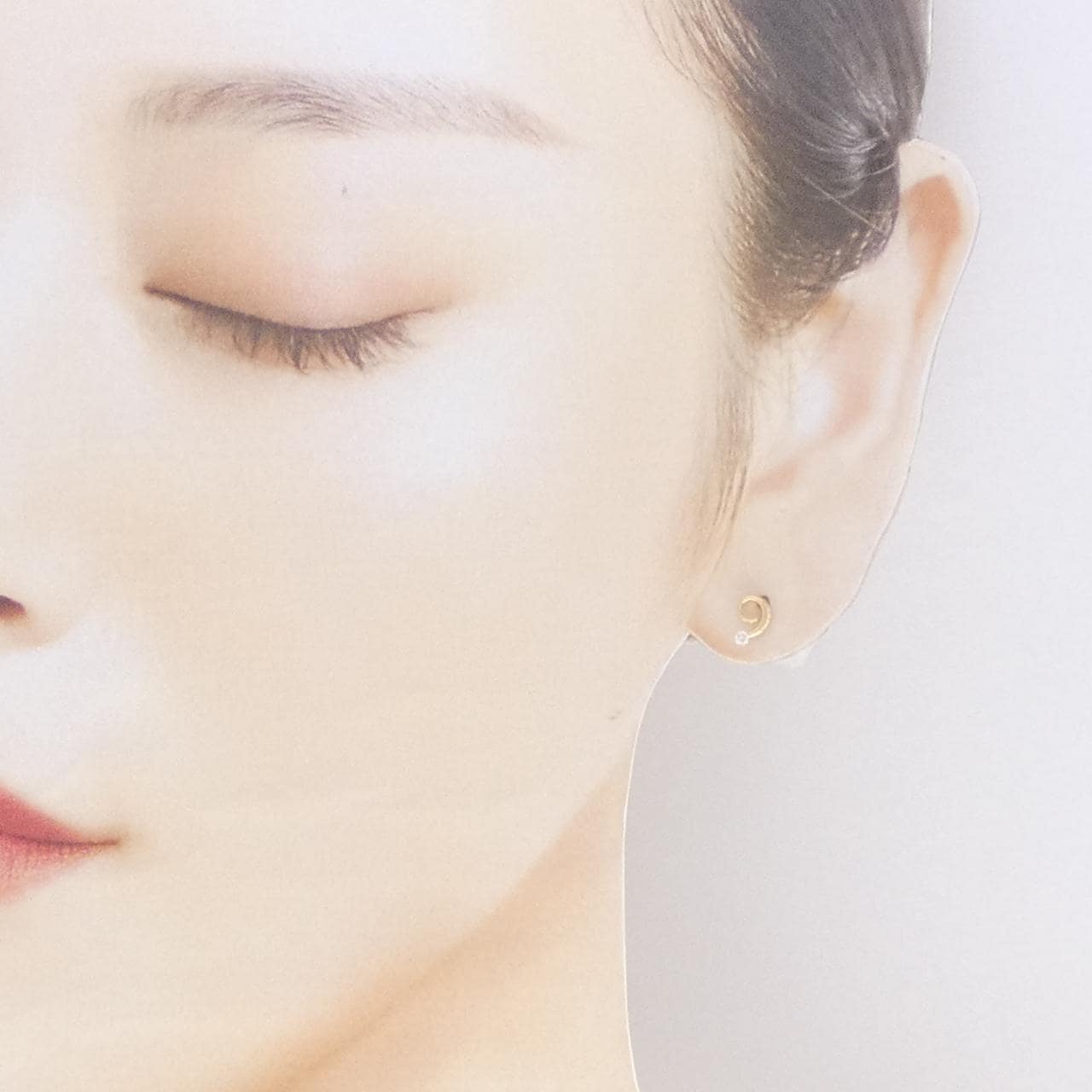 K18YG ダイヤモンド ピアス