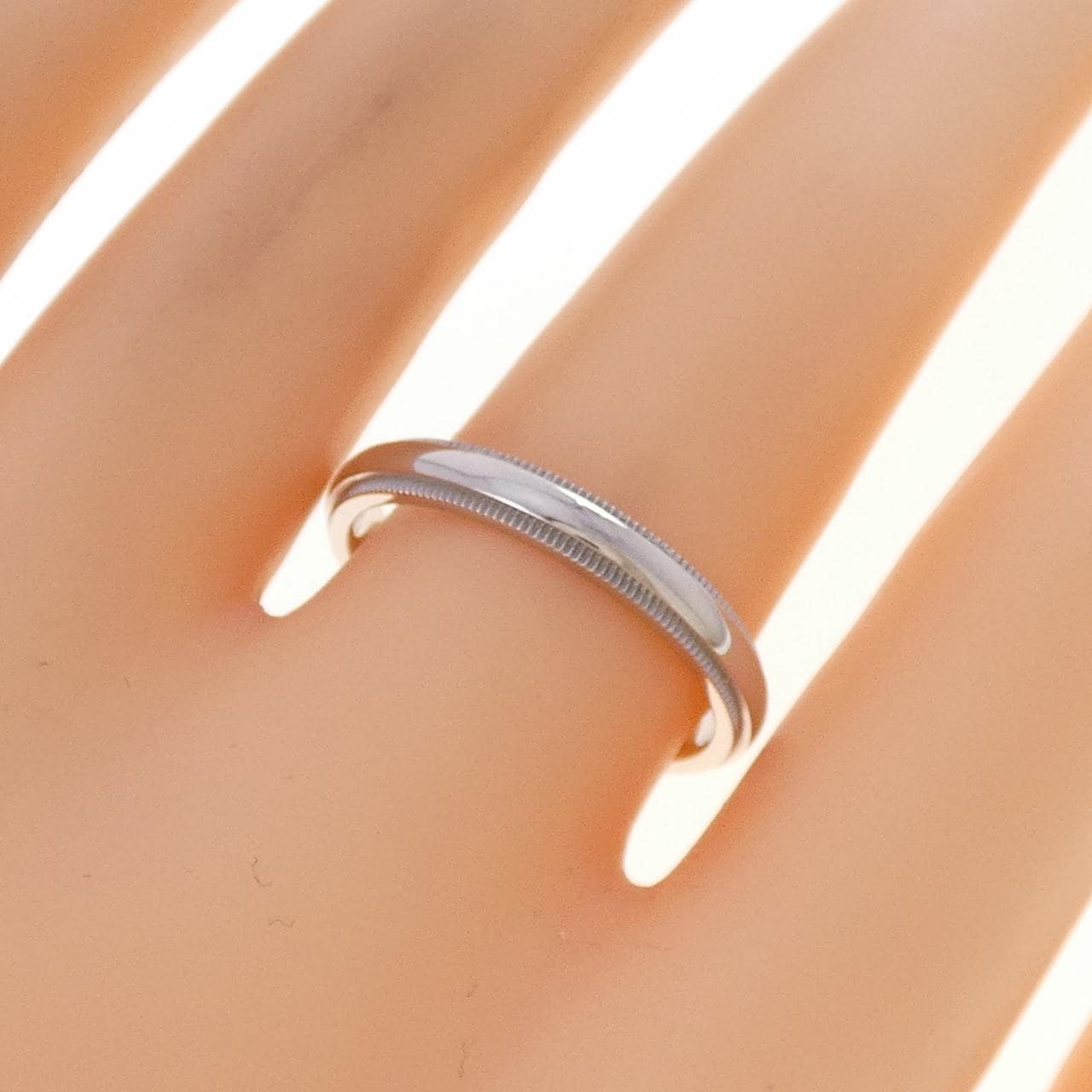 ティファニー ミルグレイン リング