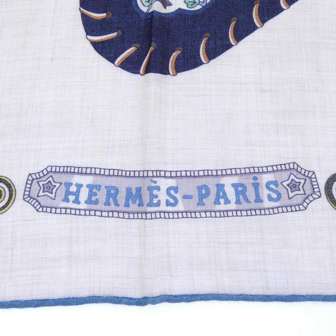 エルメス HERMES SELLE DE COLLECTION 244363S カレジェアン140 ショール