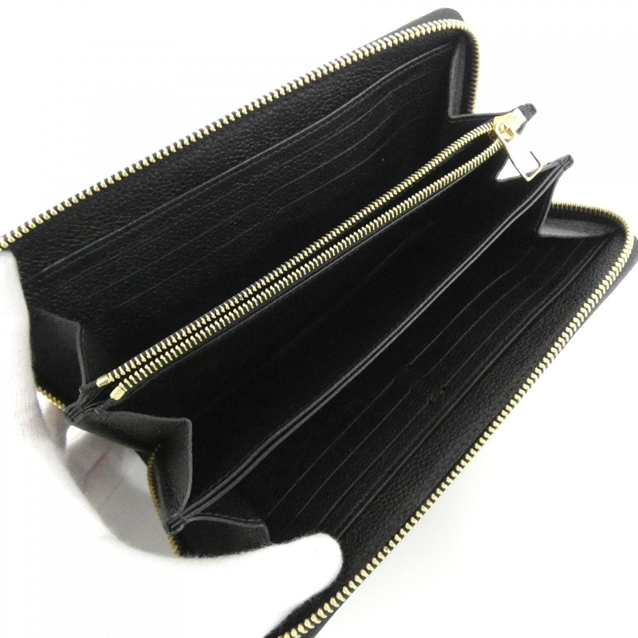 ルイヴィトン バイカラー モノグラム アンプラント ジッピー ウォレット M80481 財布