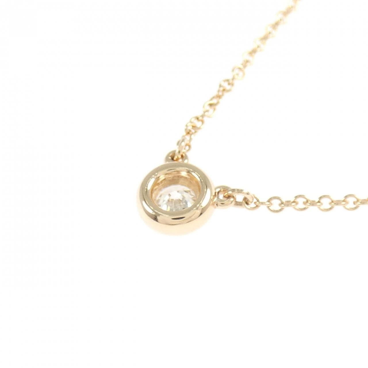 ティファニー バイザヤード ネックレス 0.14CT