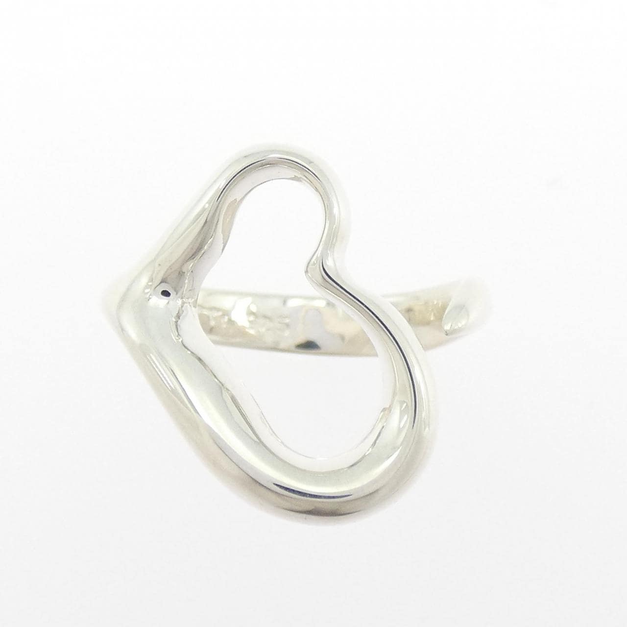 ティファニー オープンハート リング