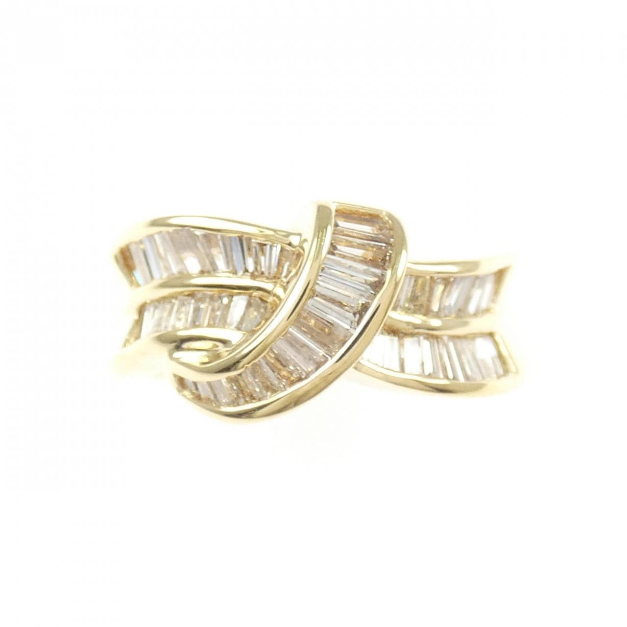 K18YG ダイヤモンド リング 1.03CT