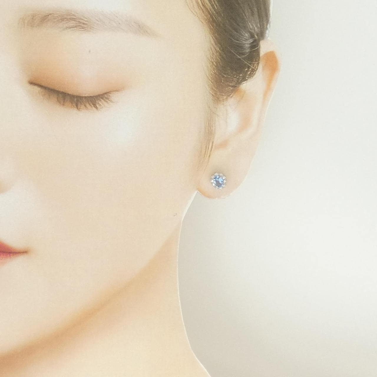 PT900 アクアマリン ピアス 0.51CT
