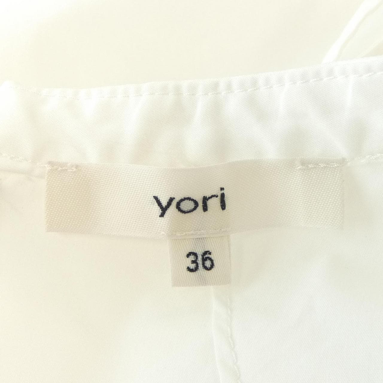 ヨリ yori YR2021-091-AW-9 シャツ