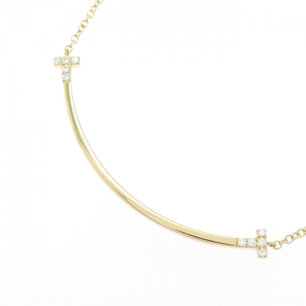 ティファニー Tスマイル スモール ネックレス