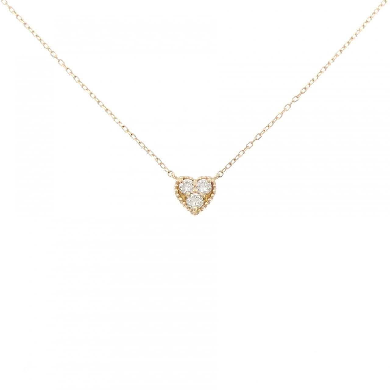 ヴァンドーム ダイヤモンド ネックレス 0.12CT