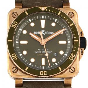 【ノーメンテナンス還元価格】ベル&ロス BR03-92ダイバーグリーンブロンズ LIMITED BR0392-D-G-BR/SCA ブロンズ 自動巻