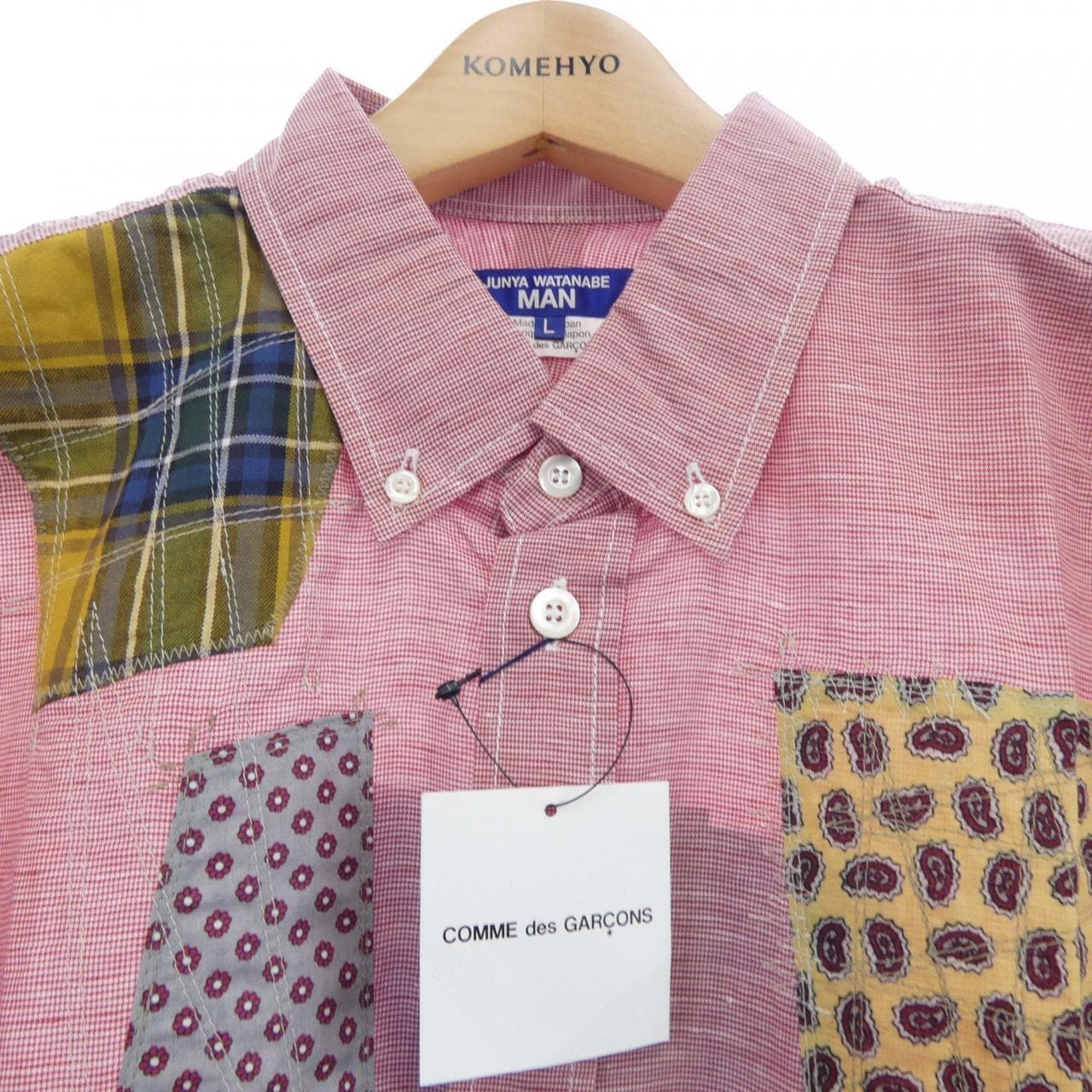 JUNYA WATANABE MAN WO-B014 S/S shirt