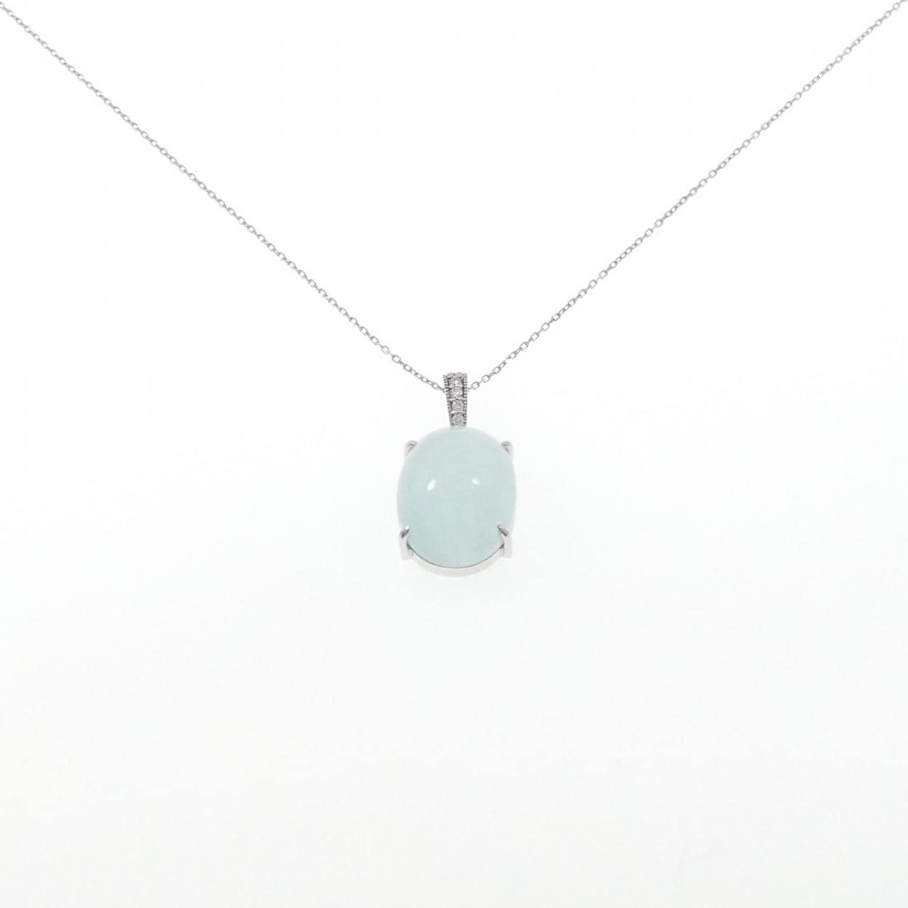 PT900/PT850 アクアマリン ネックレス 20.12CT
