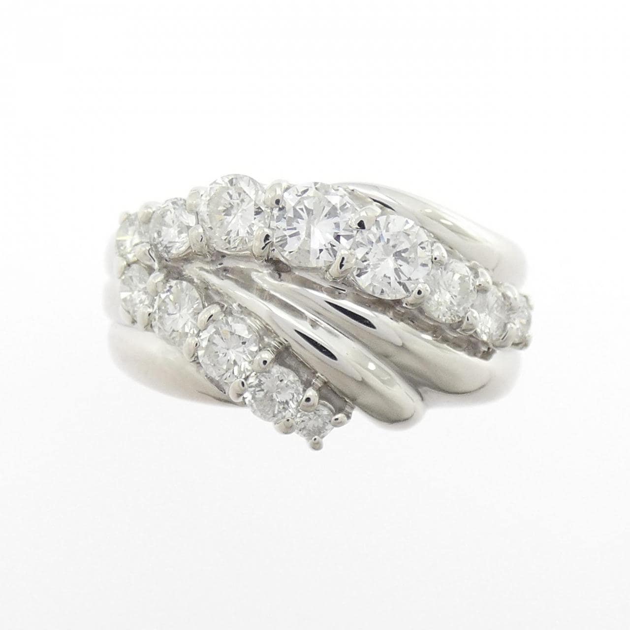 PT900 ダイヤモンド リング 1.00CT