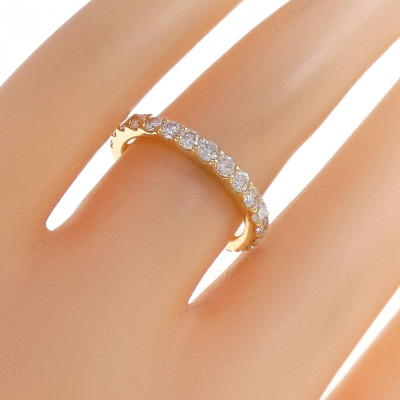 K18YG ダイヤモンド リング 1.00CT