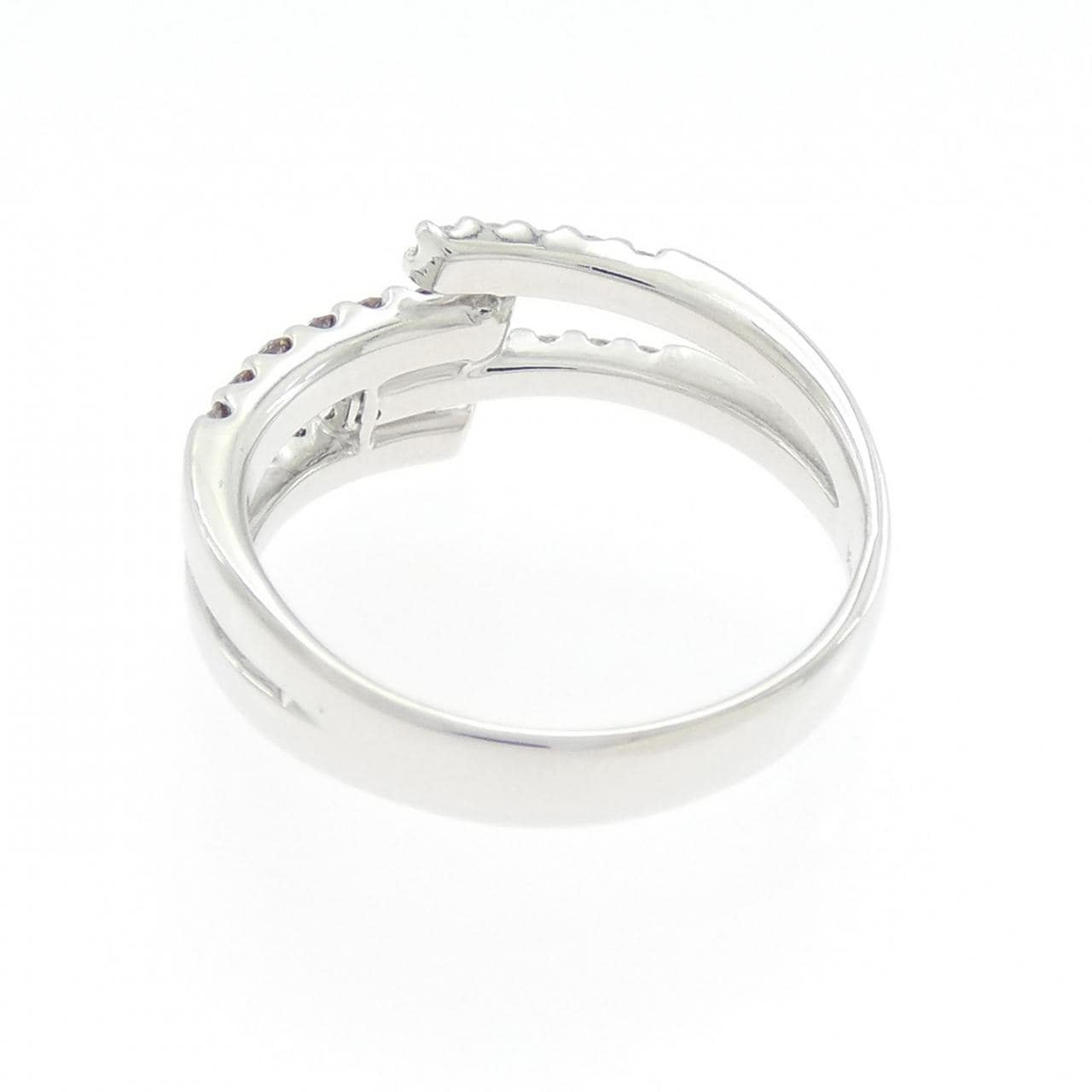 K18WG ダイヤモンド リング 0.50CT