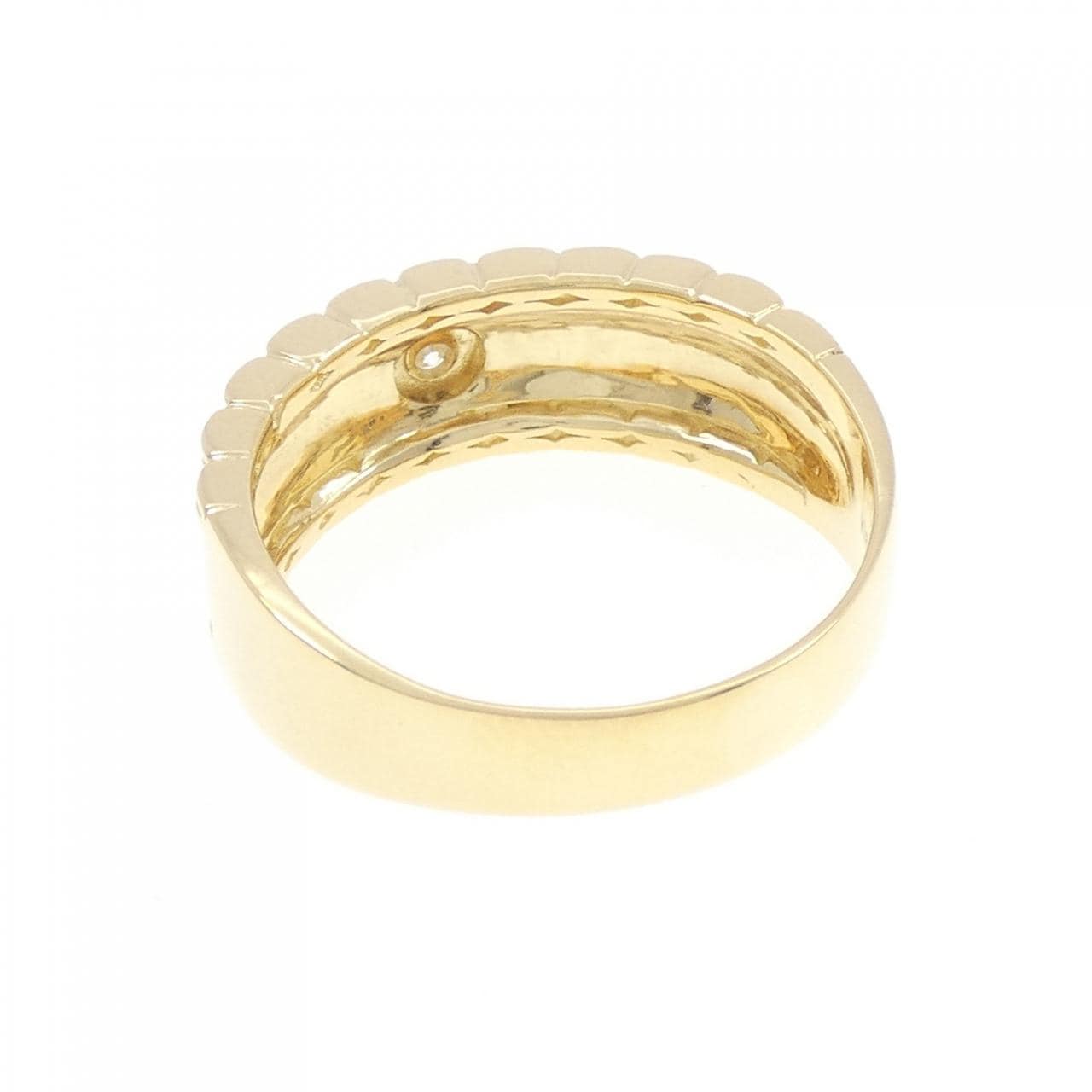 【新品】K18YG ダイヤモンド リング 0.03CT