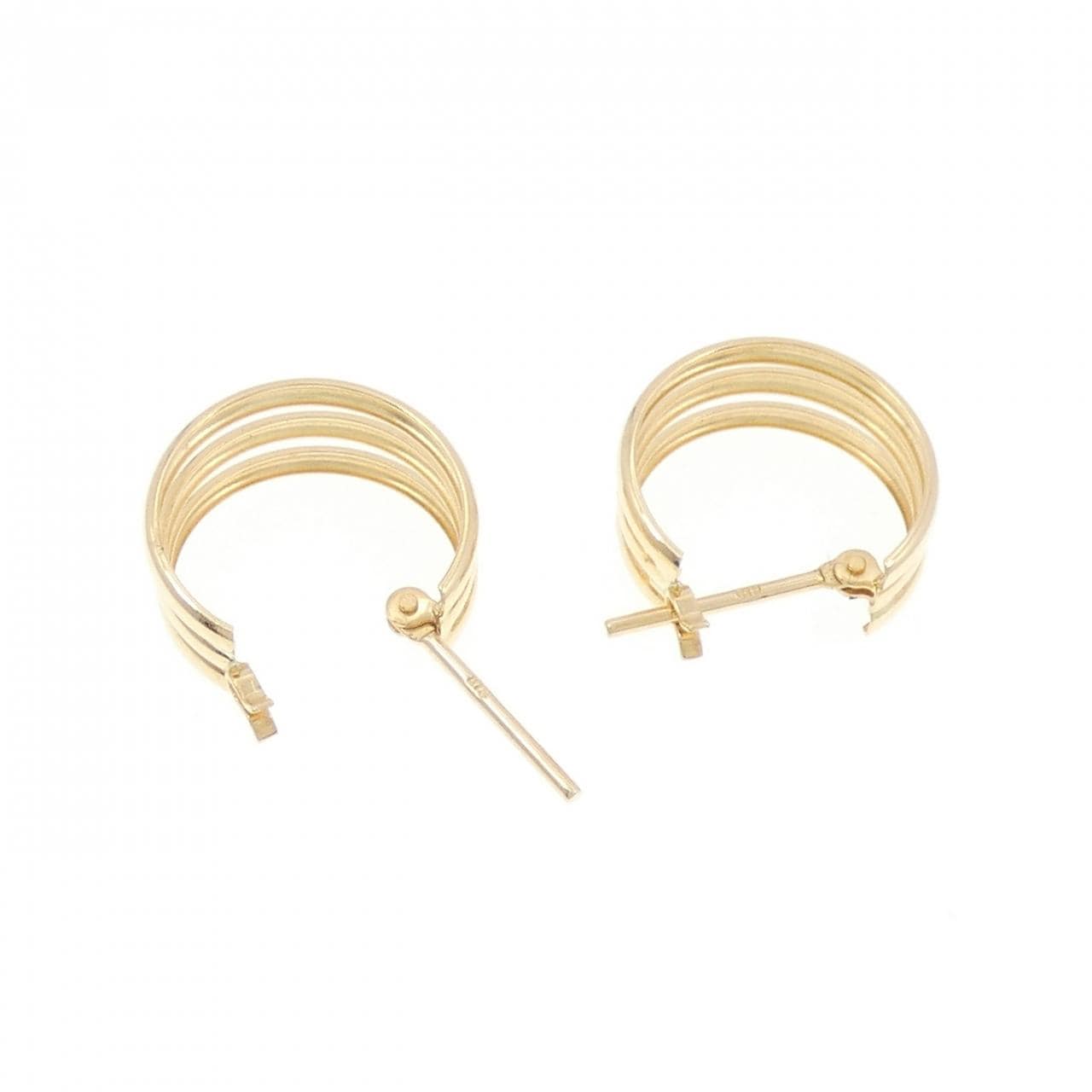 【新品】K18YG ピアス