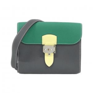 エルメス サック ア デペッシュ カラーブロック 21cm 085452CK ショルダーバッグ