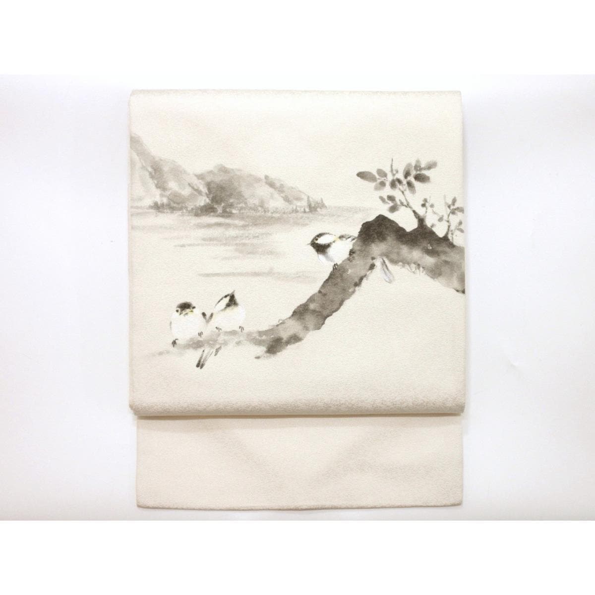 名古屋帯　染帯　友禅加工　長尺