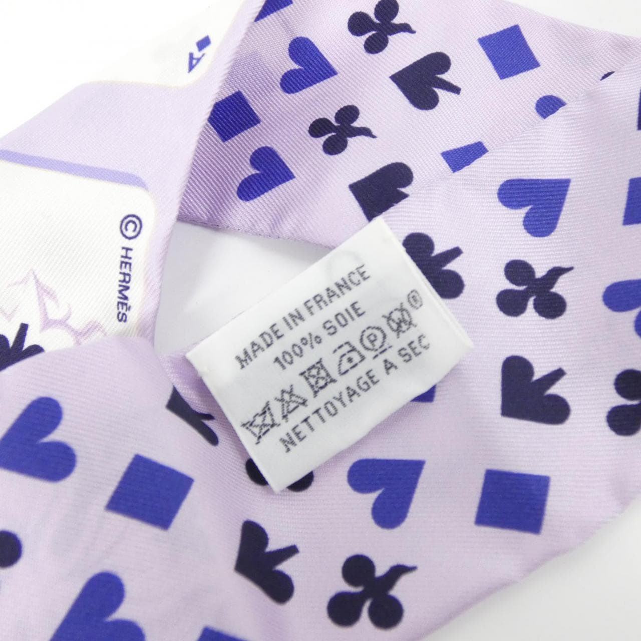 エルメス JEU DE CARTES ツイリー 063169S スカーフ