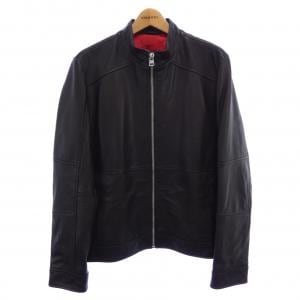 ヒューゴ HUGO レザーライダースジャケット