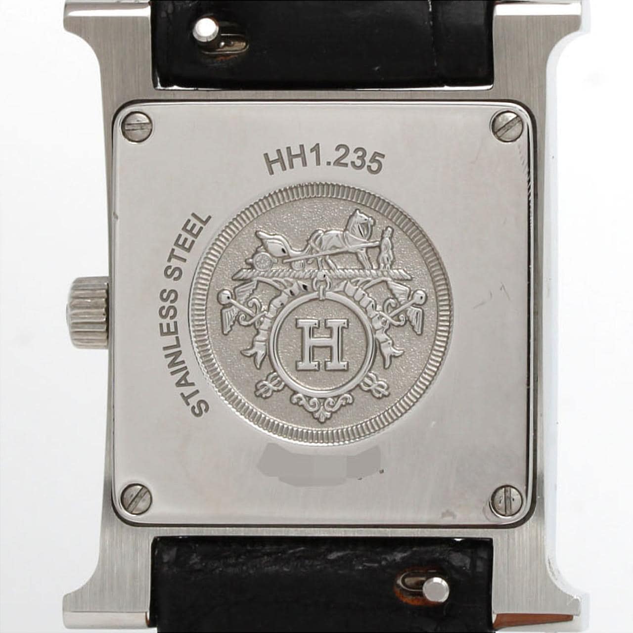 【ノーメンテナンス還元価格】エルメス Hウォッチ/D HH1.235 SS クォーツ