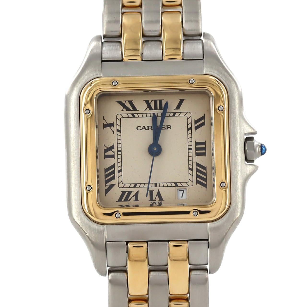 カルティエ パンテールMM 2ROW YGコンビ 83083242 SSxYG クォーツ