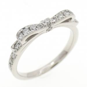 ヴァンドーム リボン ダイヤモンド リング 0.20CT