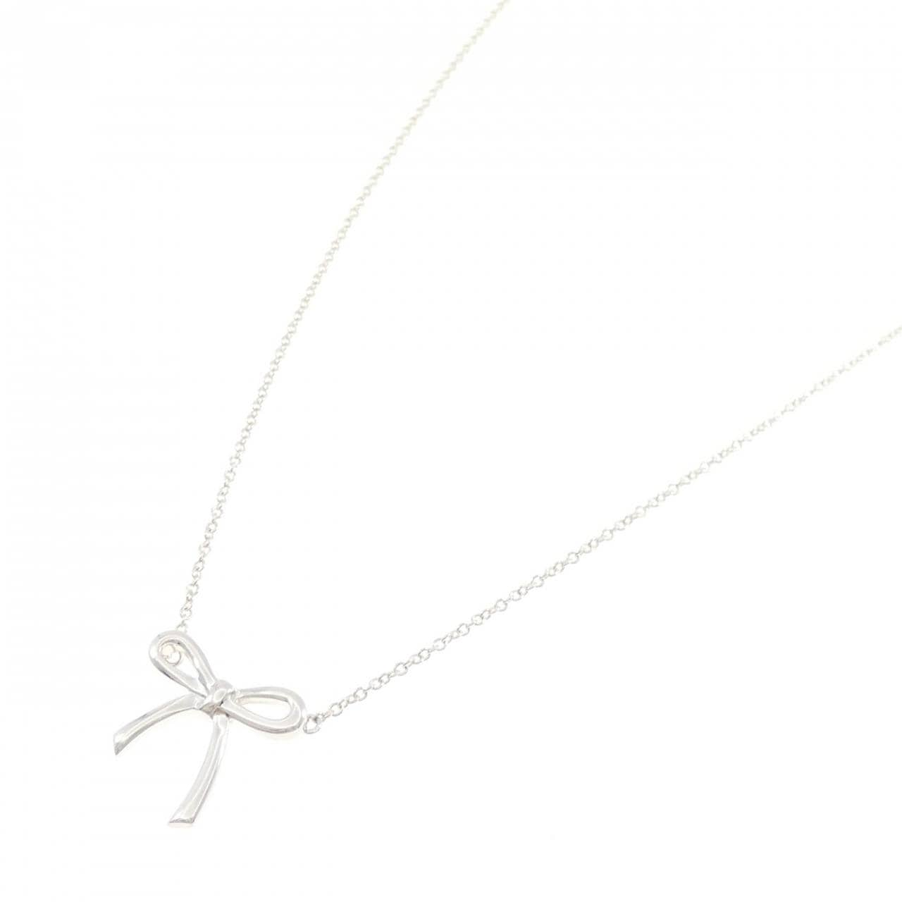 ティファニー ボウ ネックレス