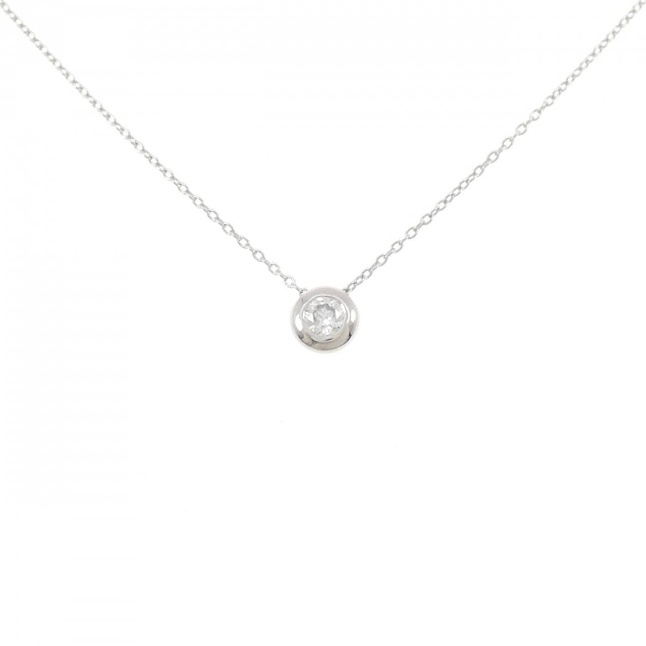 PT900/PT850 ダイヤモンド ネックレス 0.207CT