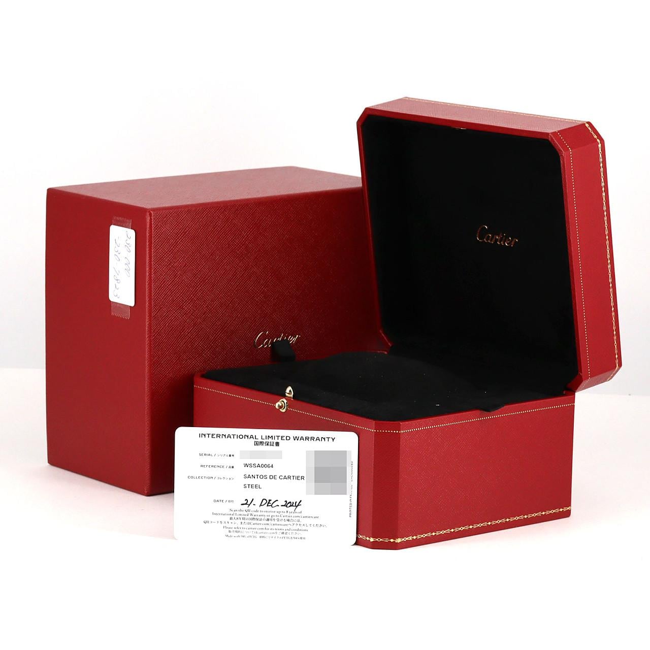 カルティエ サントス･ドゥ･カルティエLM WSSA0064 SS 自動巻