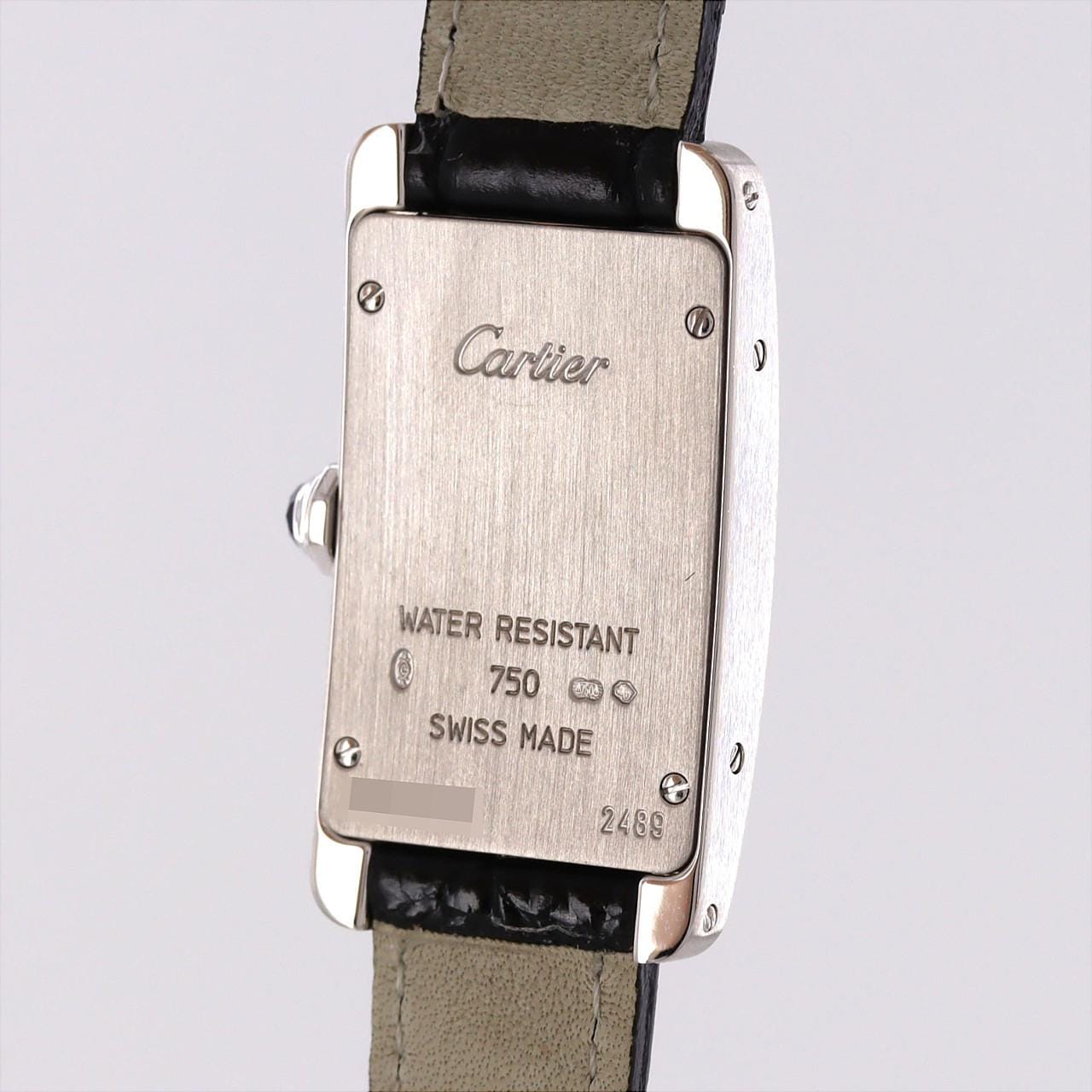 カルティエ タンクアメリカンSM WG W2601956 WG クォーツ
