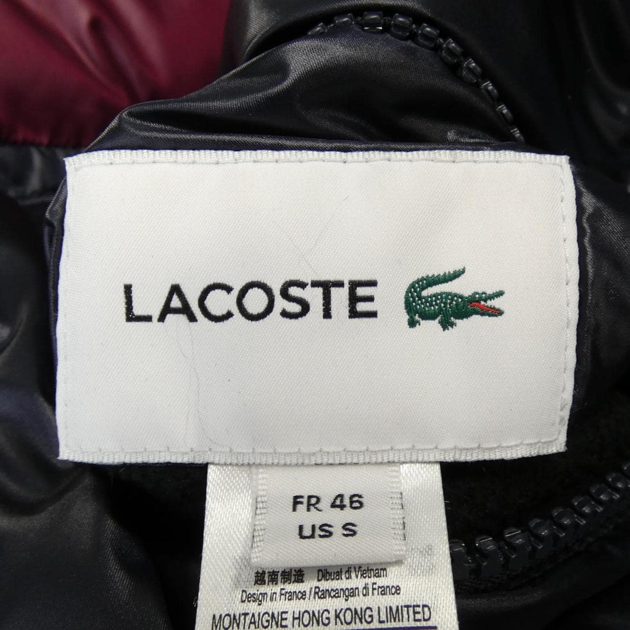 ラコステ LACOSTE ダウンジャケット