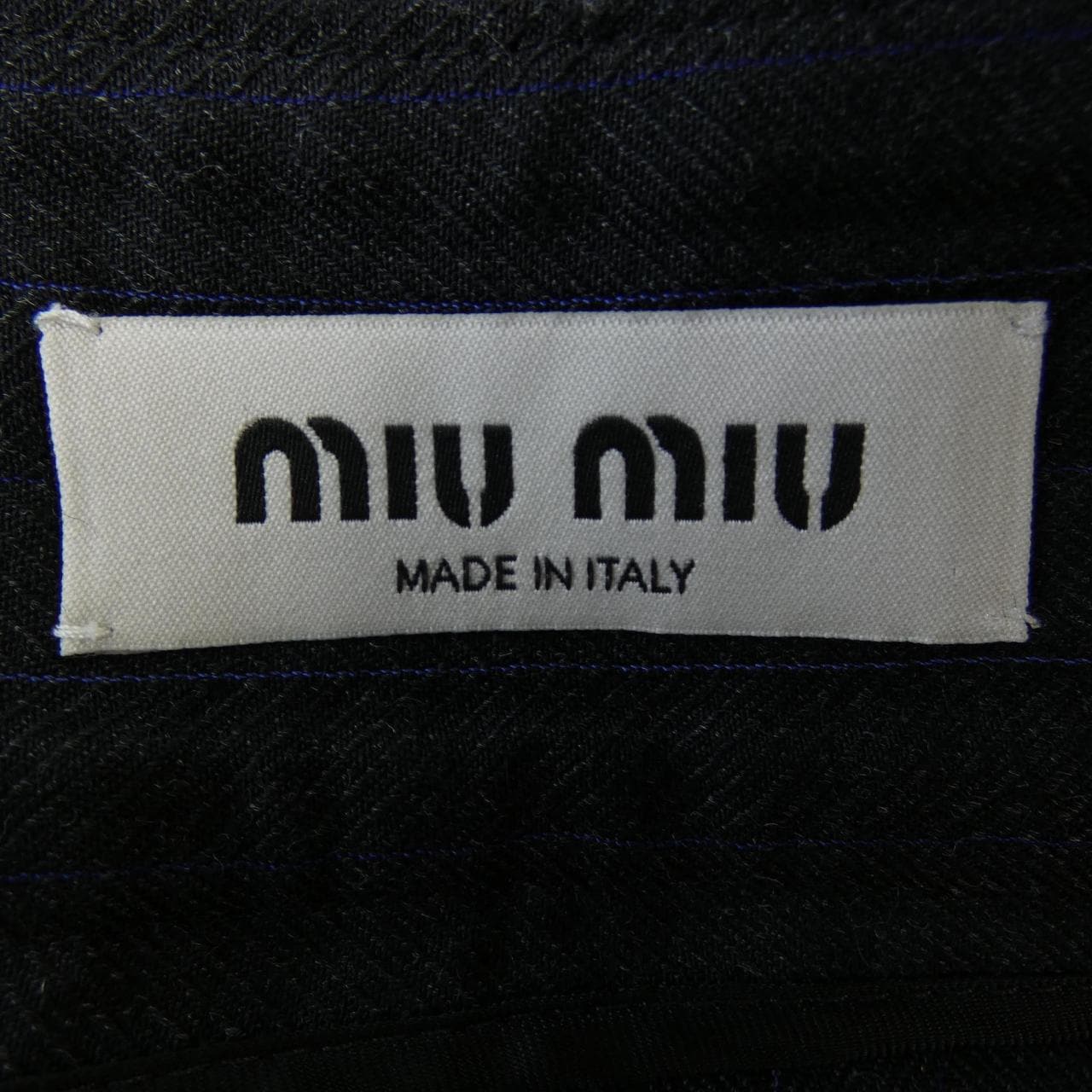 ミュウミュウ MIU MIU MIU MIU ロゴ MG1875 13SH スカート
