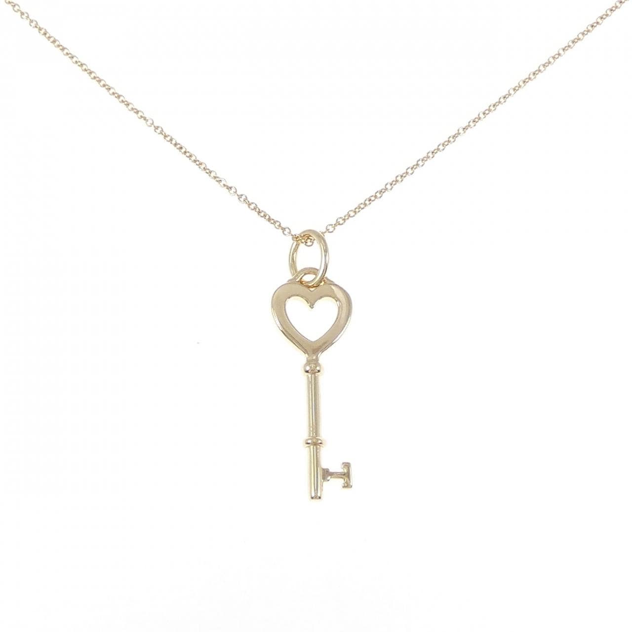 TIFFANY heart key mini necklace