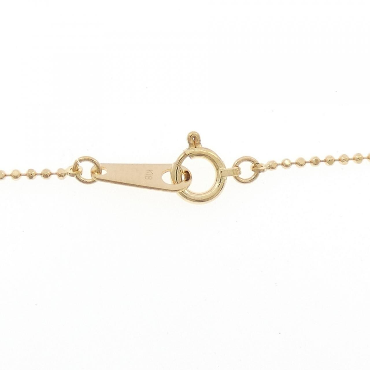 K18YG ダイヤモンド ネックレス 0.10CT