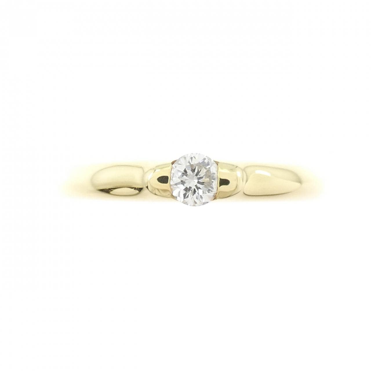K18YG ダイヤモンド リング 0.16CT