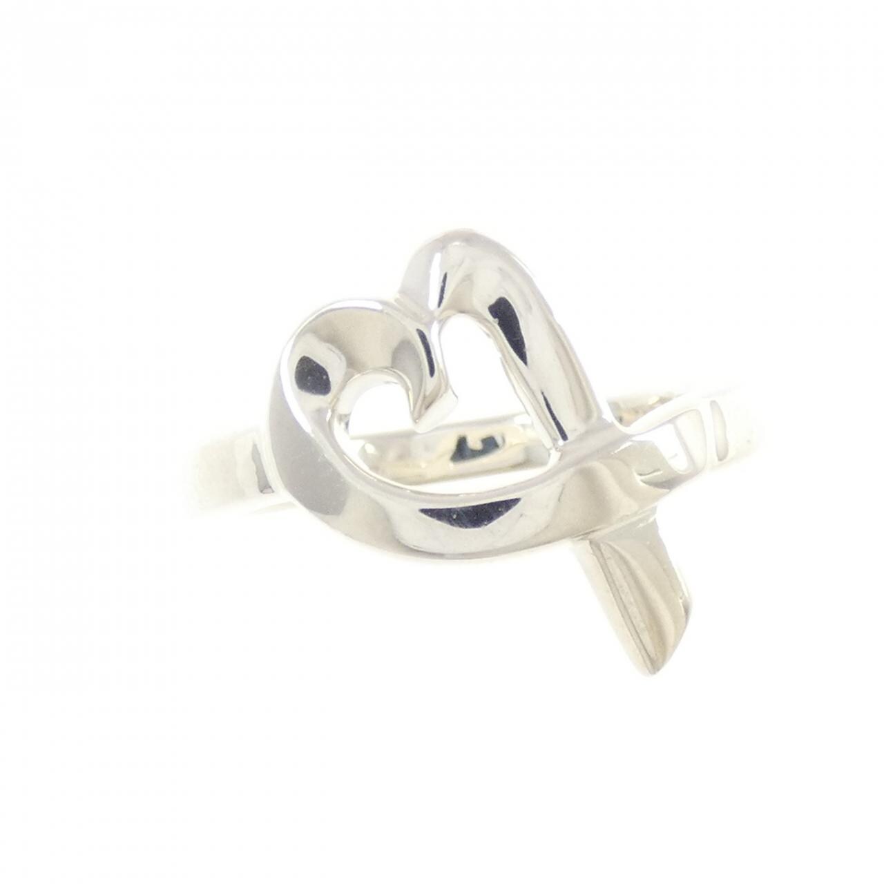 ティファニー ラビングハート リング