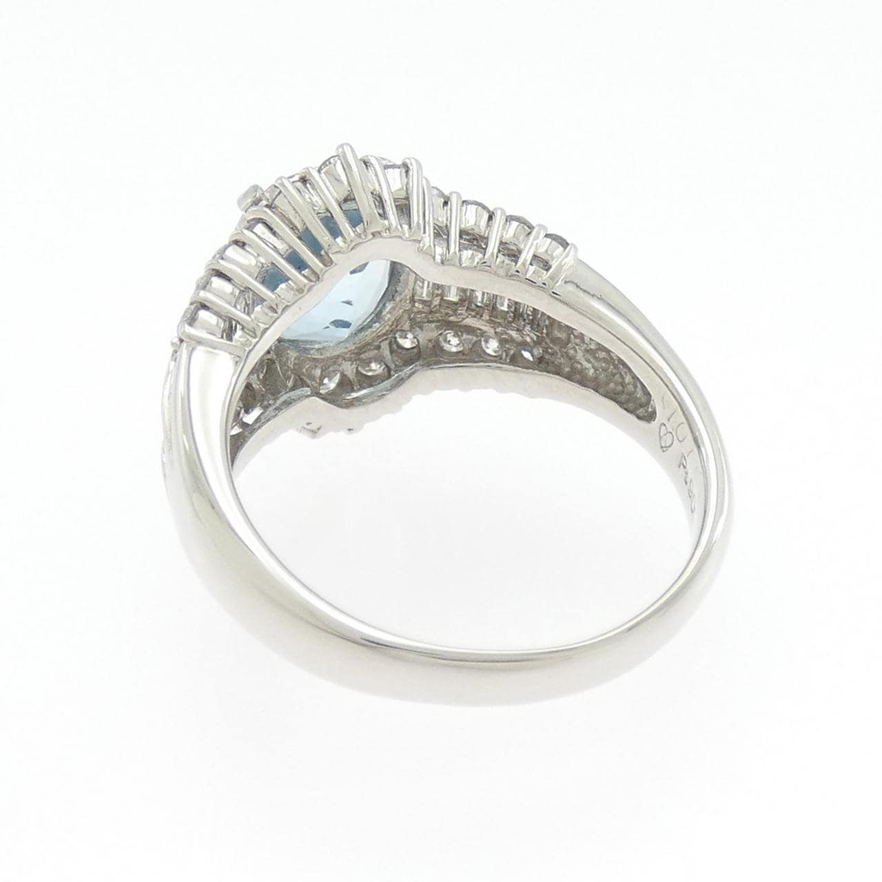 PT900 アクアマリン リング 2.33CT