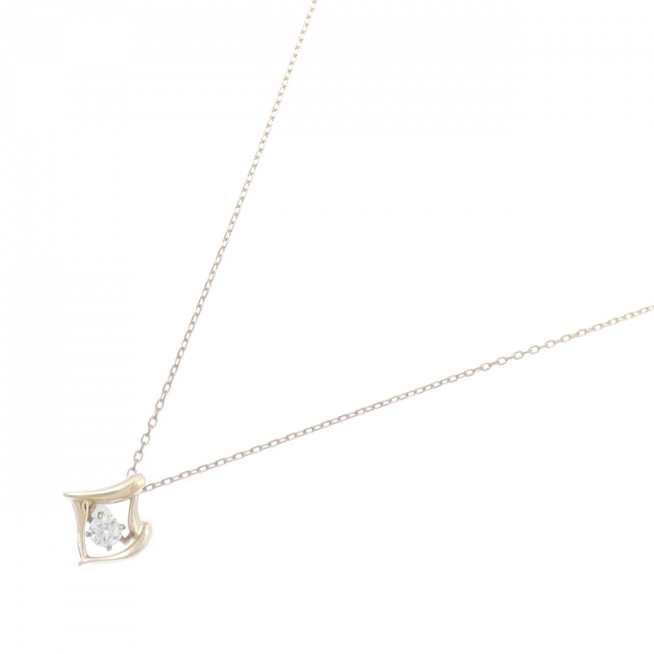 K10YG ダイヤモンド ネックレス 0.05CT