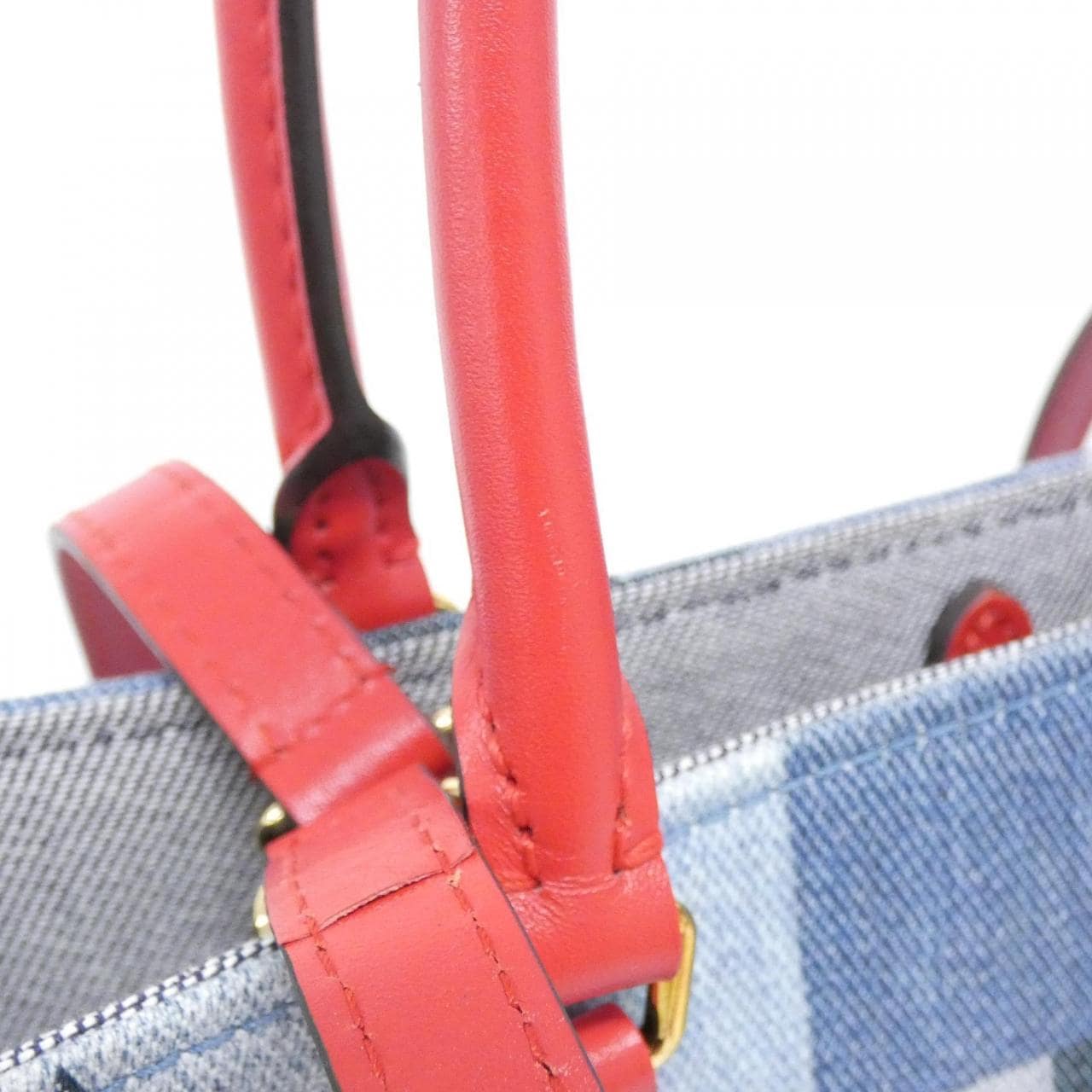 ルイヴィトン デニム モノグラム オンザゴー GM M44992 バッグ