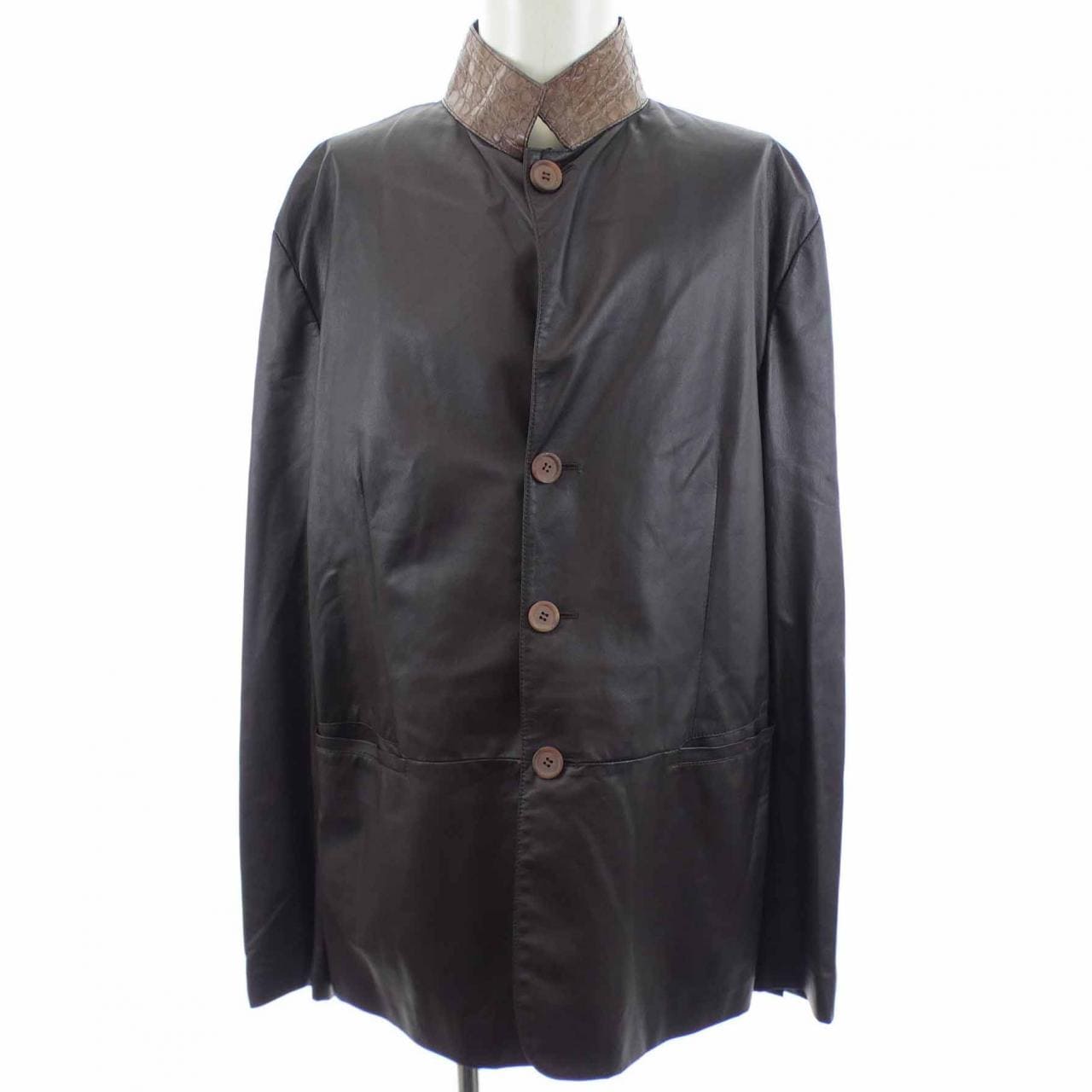 ジョルジオ アルマーニ GIORGIO ARMANI 2SG09P レザーコート