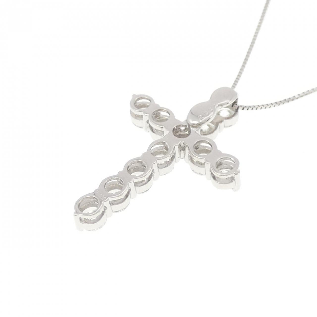 PT900/PT850 クロス ダイヤモンド ネックレス 2.667CT
