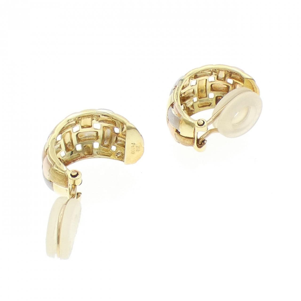 K18YG/PT900/K18PG イヤリング