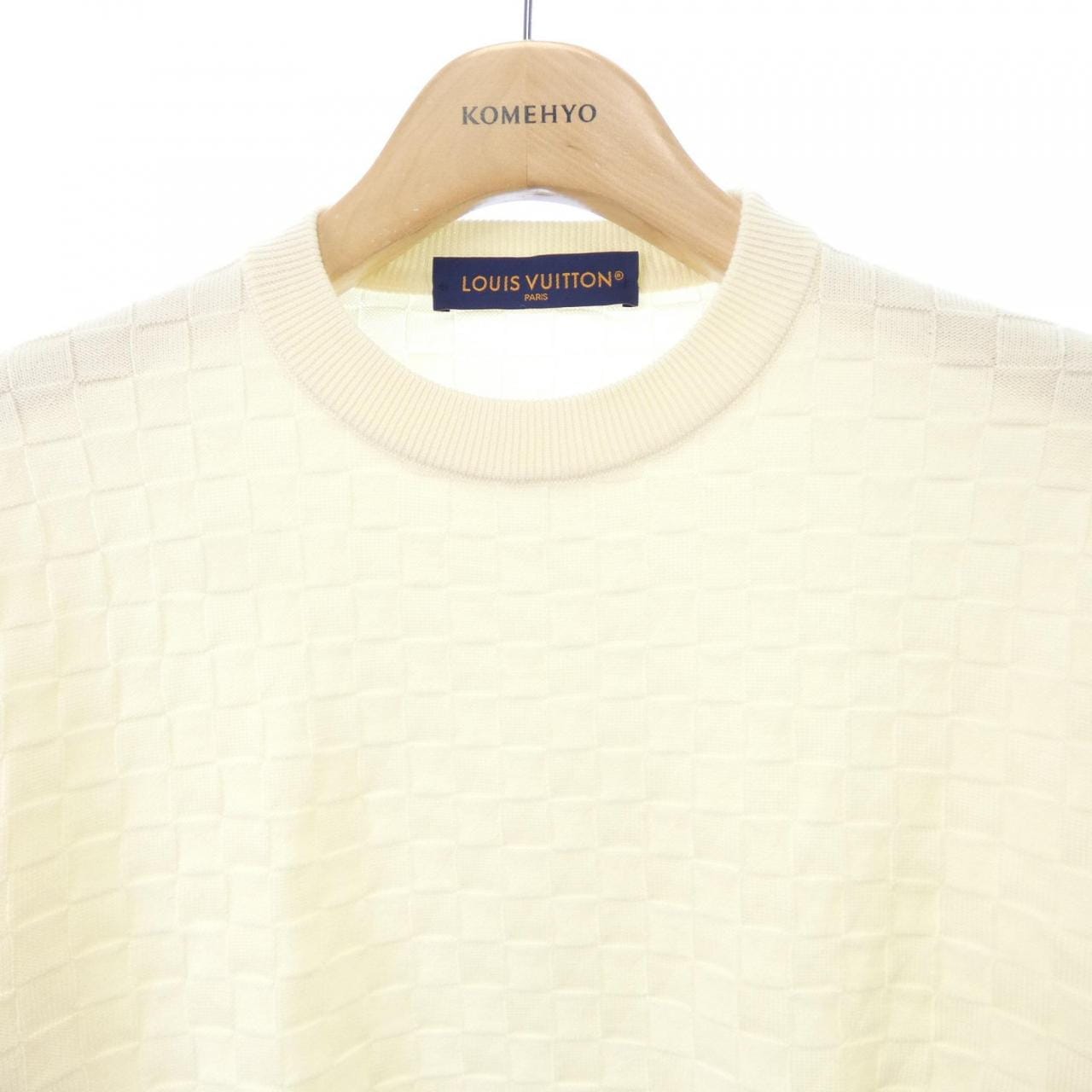ルイヴィトン LOUIS VUITTON ダミエクルーネック HJN40WVOR ニット