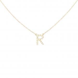 アーカー イニシャル ネックレス 0.06CT
