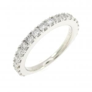 PT900 ハーフエタニティ ダイヤモンド リング 1.00CT