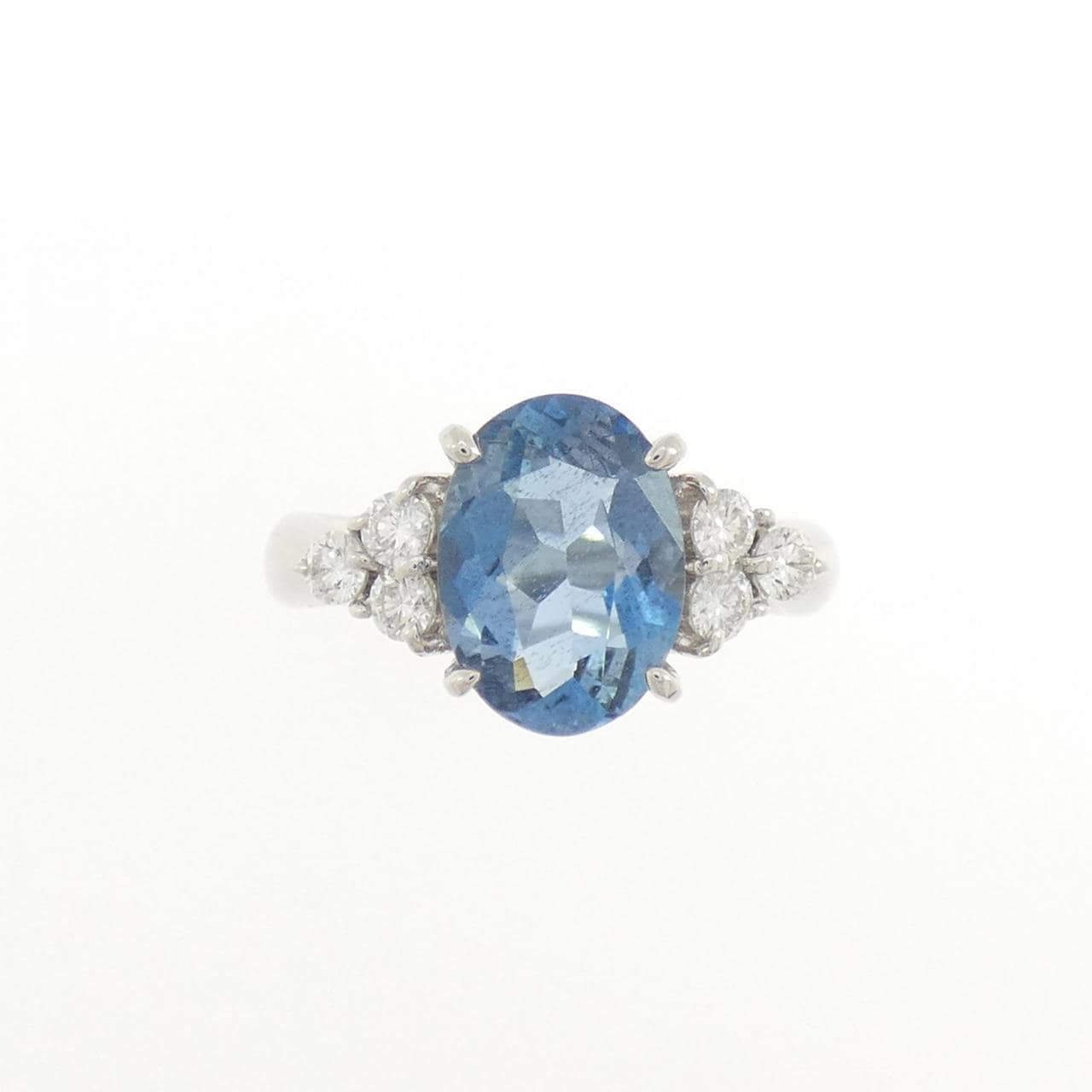 PT900 アクアマリン リング 1.738CT