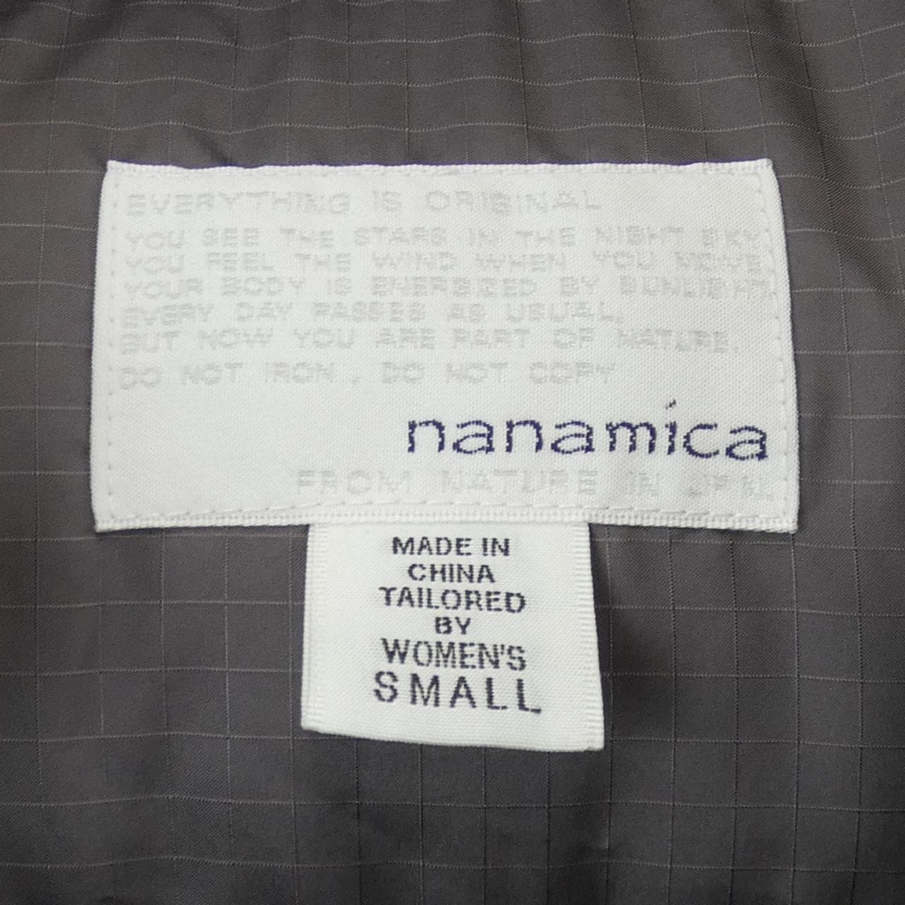 Nanamika NANAMICA down coat