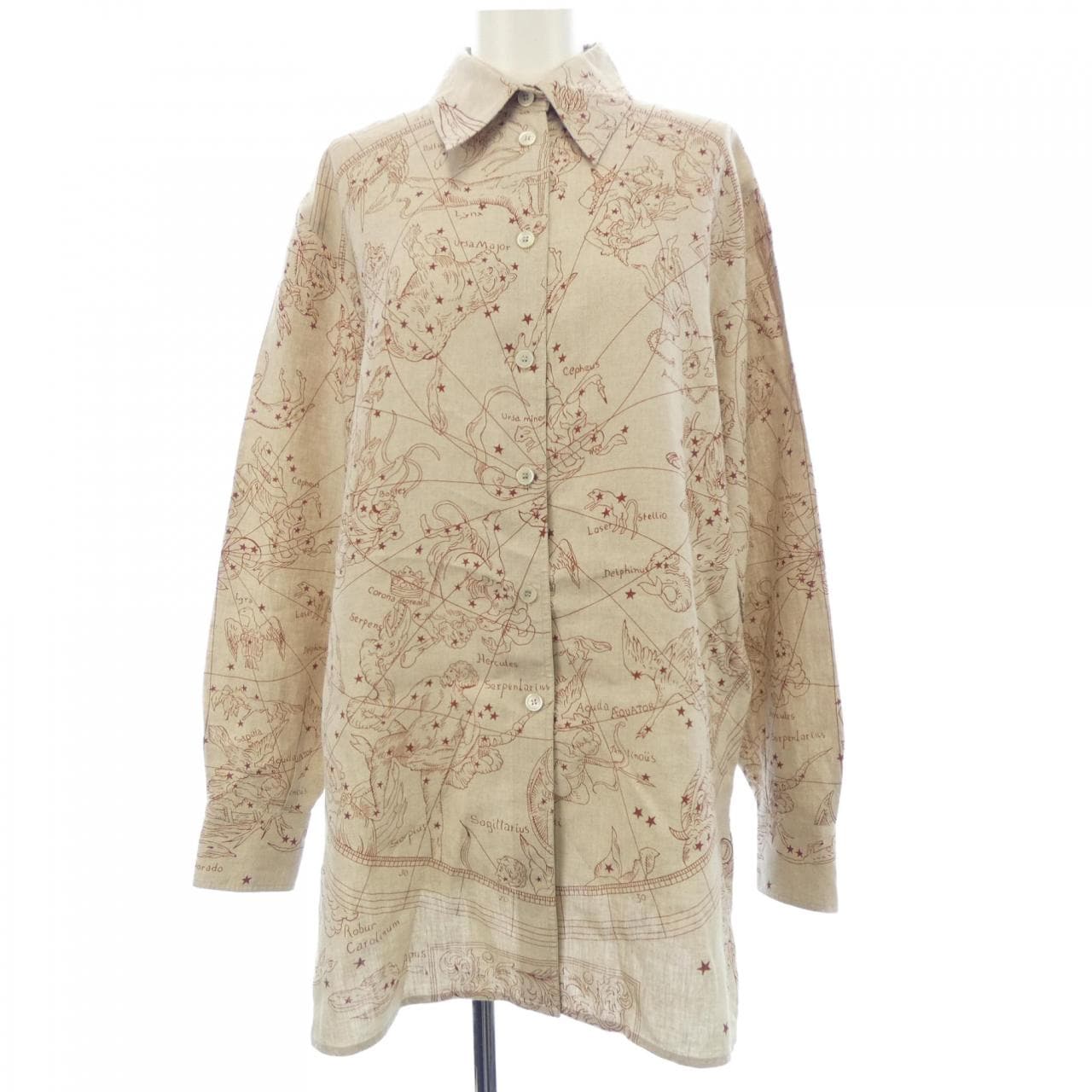 エルメス HERMES HEMISPHARIUM COELI シャツ